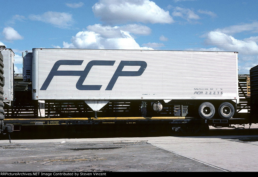 Ferrocarril del Pacifico trailer FCP #22275